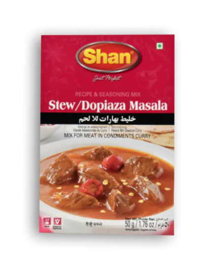 SHAN Stew Dopiaza Masala 1.76 OZ